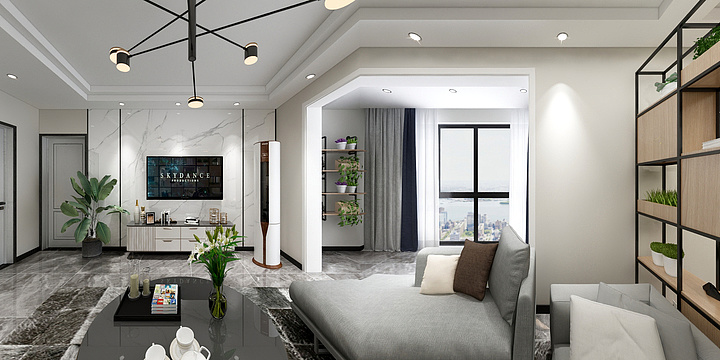 酷酷哒设计-御江名门15栋1号-装修设计方案