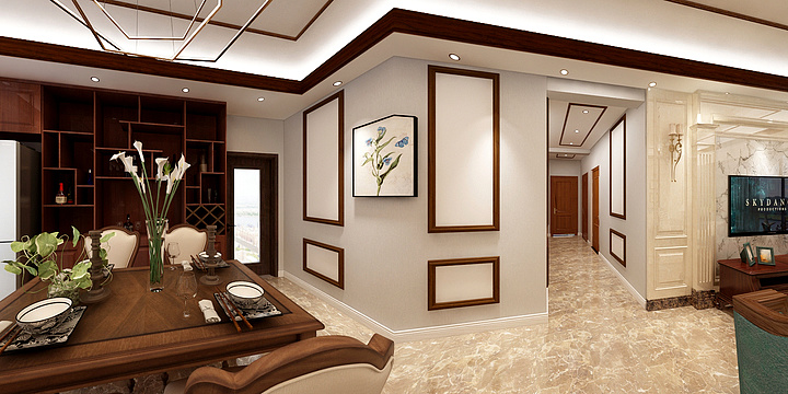 阿牛设计-楊跣森-江南水乡-美式-装修设计方案