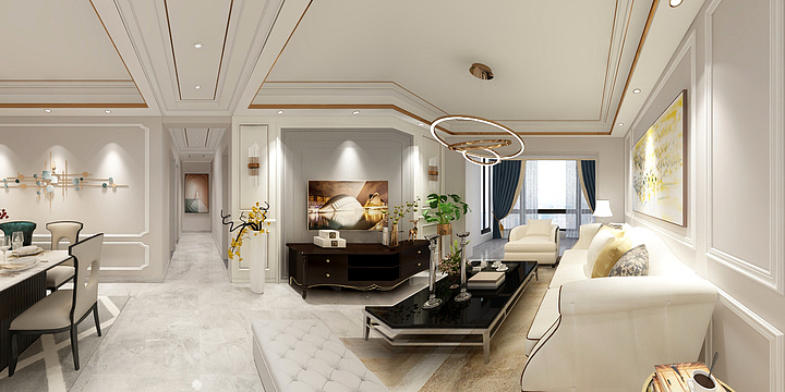 墨拓.空间-会龙山.溪谷-装修设计方案