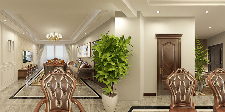 辰月二三-亿洋城1楼-装修设计方案