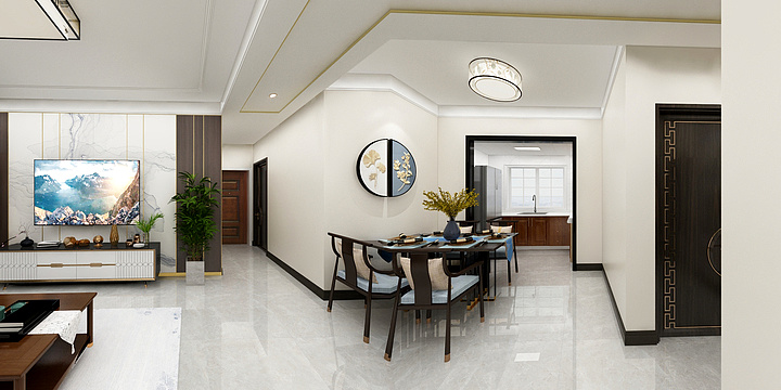 千翼设计灵灵-千翼厚泽.济水上苑118，张哥-装修设计方案