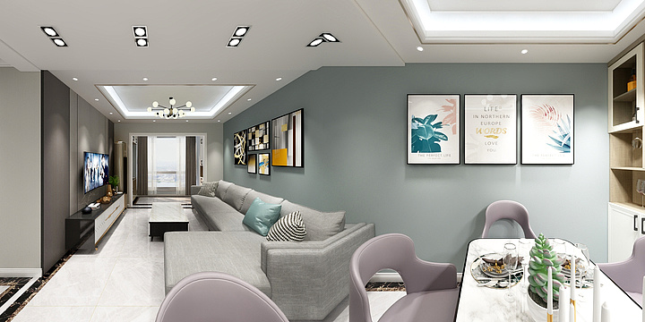 欧斯漫门窗-梁-鸿华滨河国际-装修设计方案