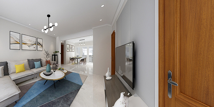 智美家生活美学馆-二号府邸-装修设计方案