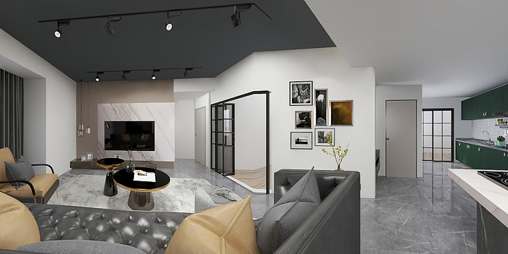 陈泯榤-甜城国际社区-装修设计方案