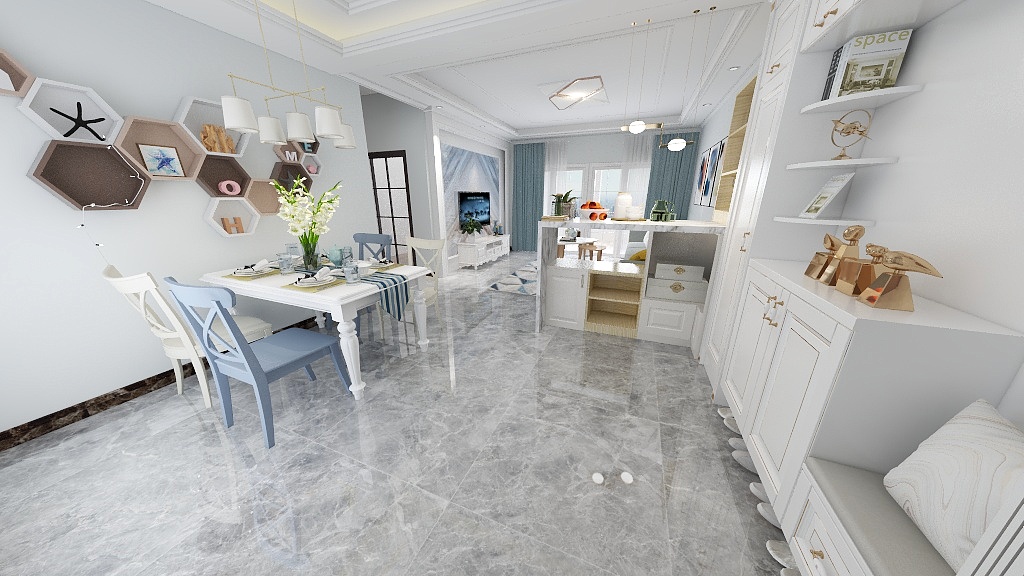 晴野设计-北欧-装修设计方案