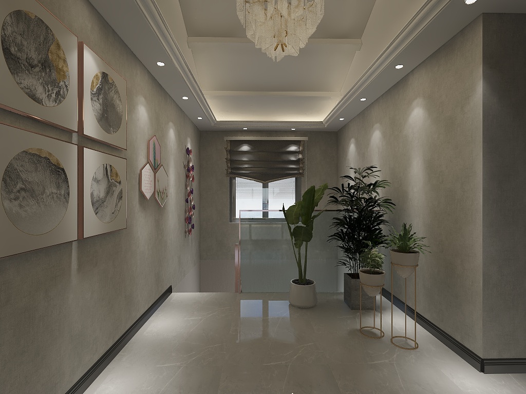 凌顶装饰设计-玉秀湾小区二层-装修设计方案