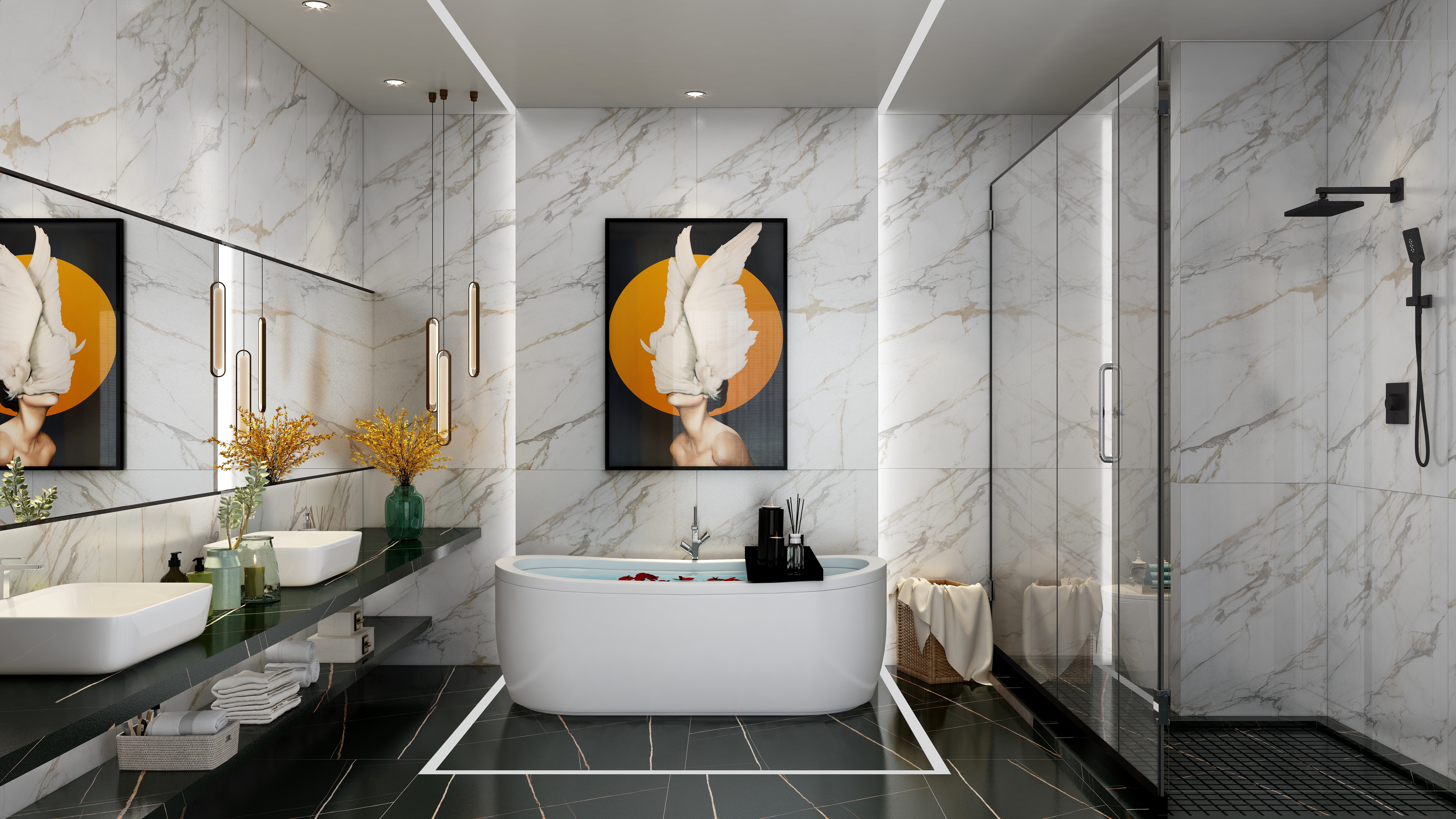 小米小果-大板--卫浴空间展示-装修设计方案