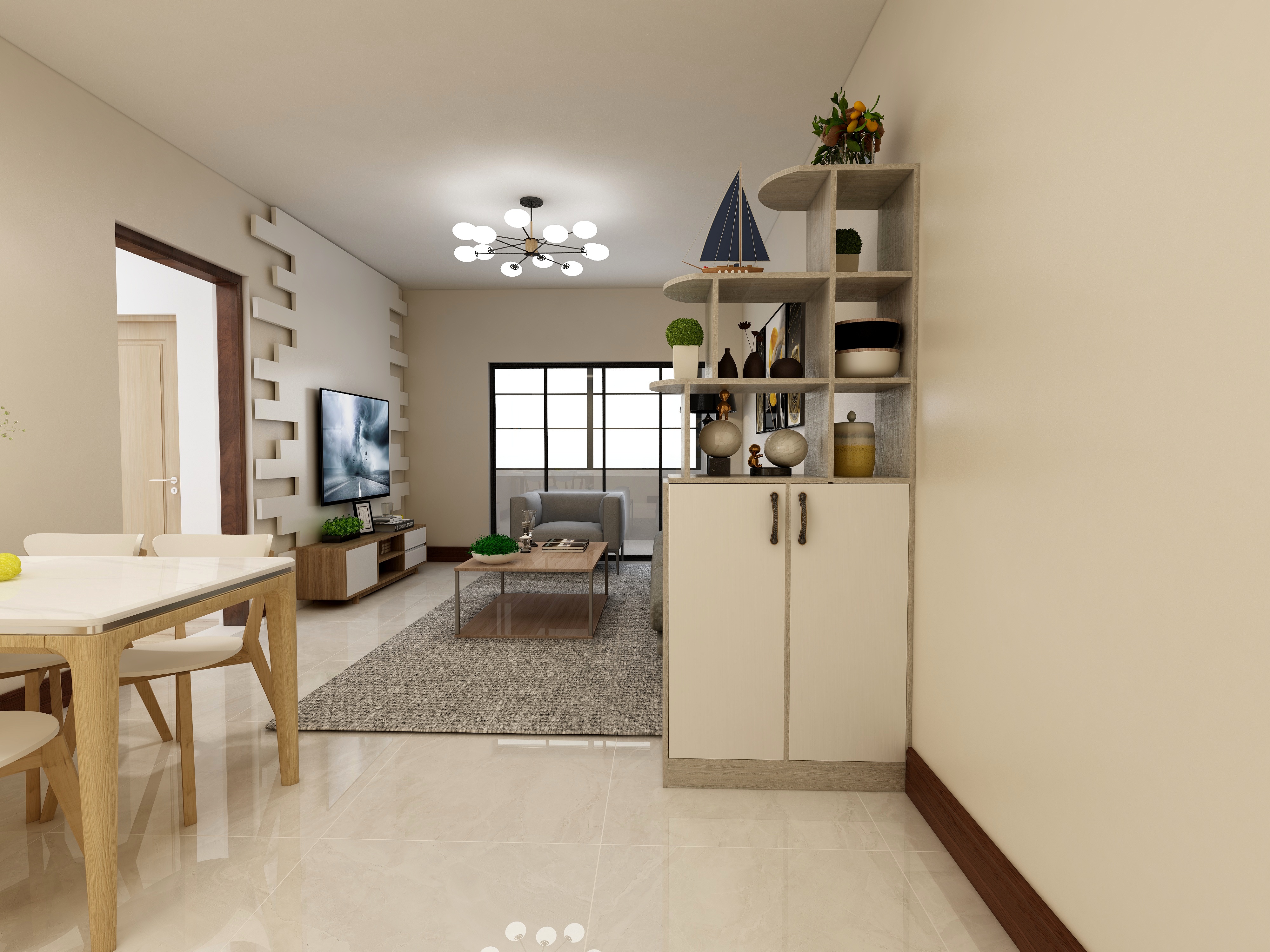 名星装饰设计星设计-福瑞中央公园#2栋2单元1703-装修设计方案