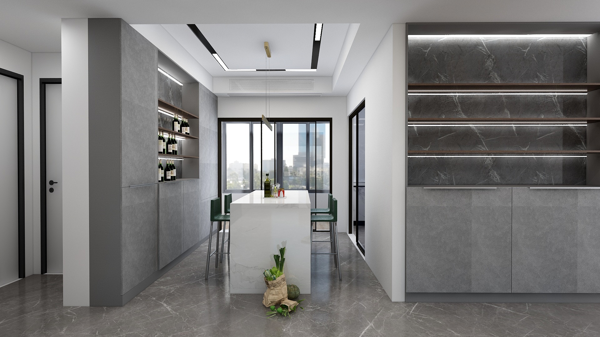 喻绮-沁园（后现代）-装修设计方案