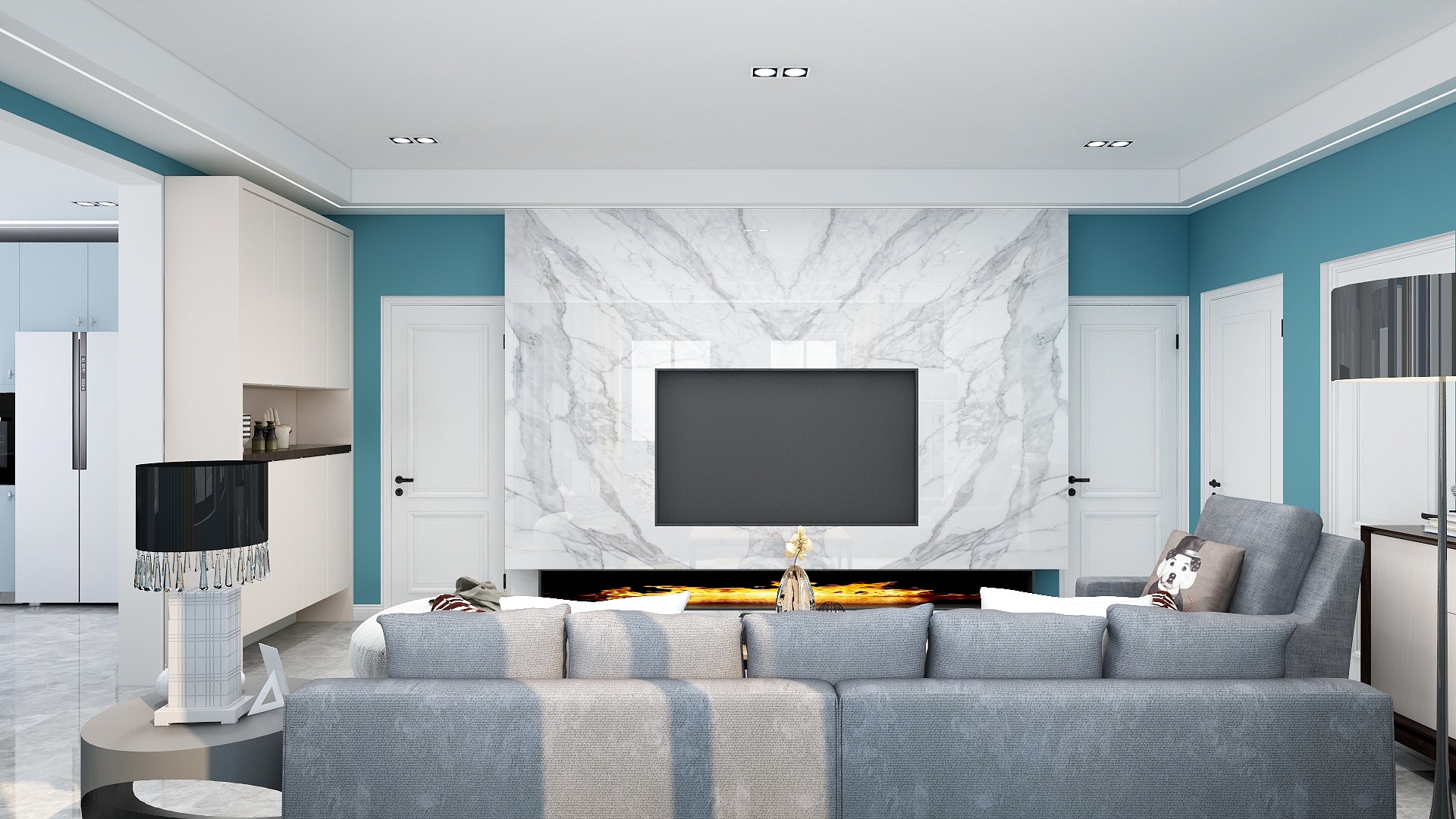 向玉兰-瑞和园89.50㎡B户型3室2厅1卫-装修设计方案