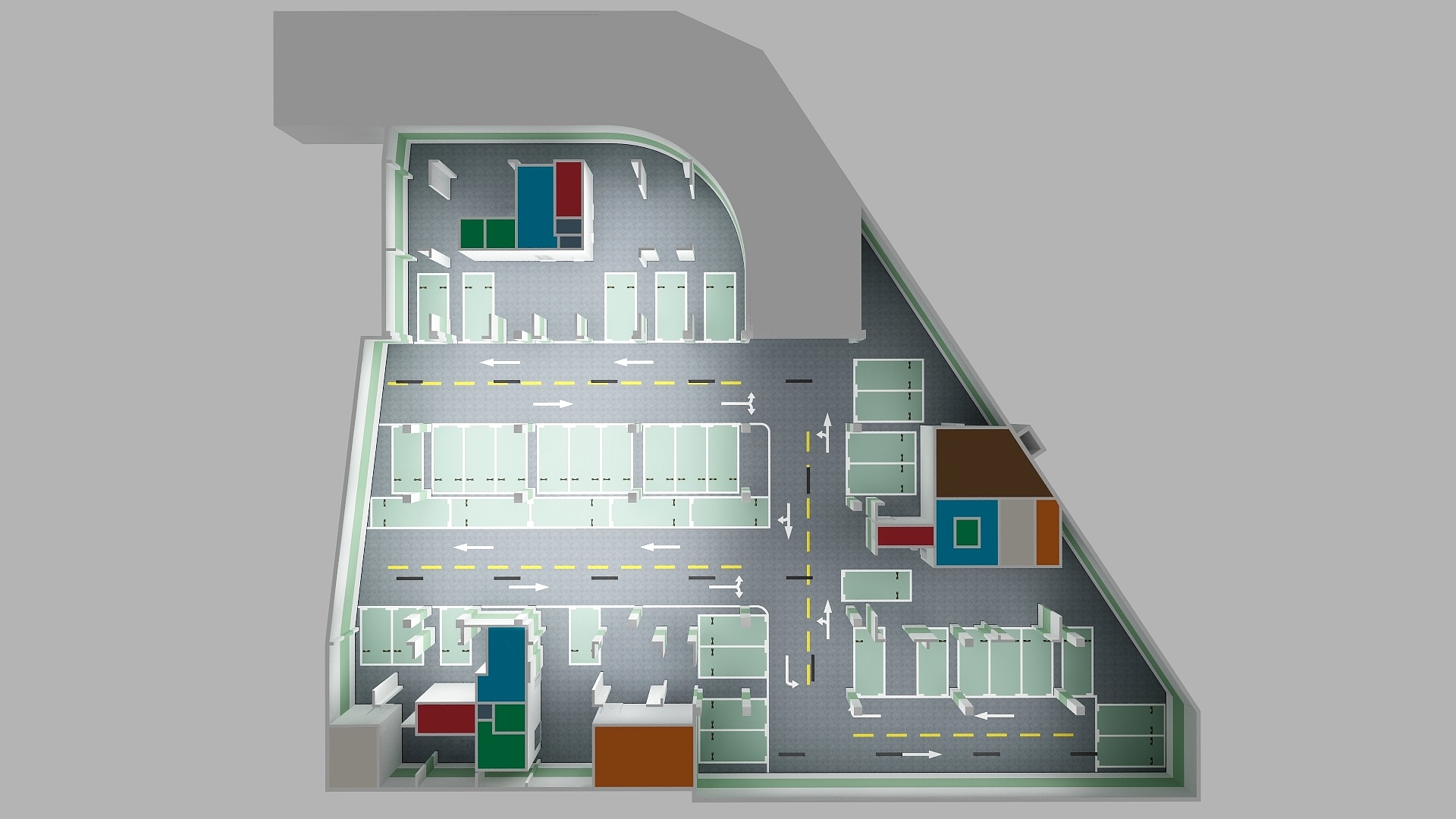 RingRAW-地下停车场RAW1D-装修设计方案