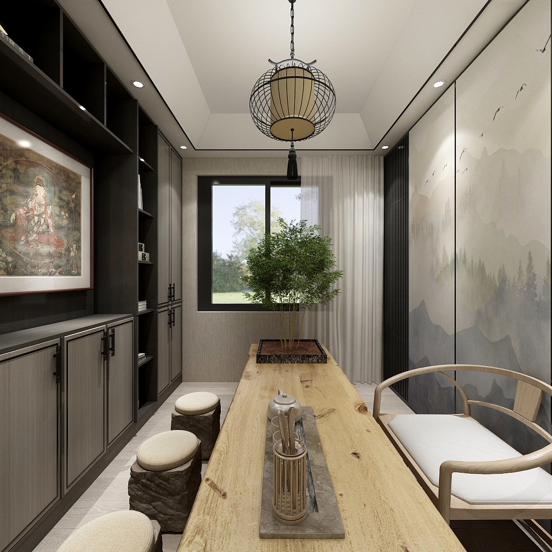 可圈可点空间设计-143方现代四居装修效果图