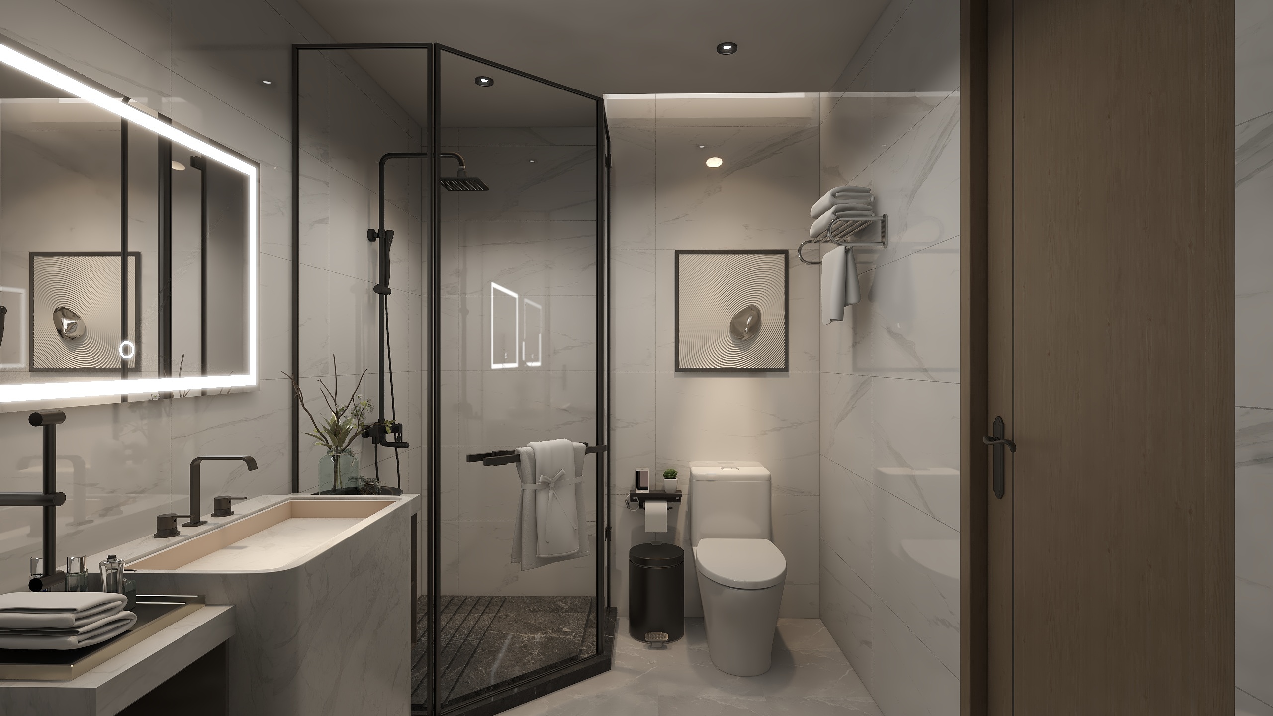 steaVTQD-酒店豪华双人间-装修设计方案