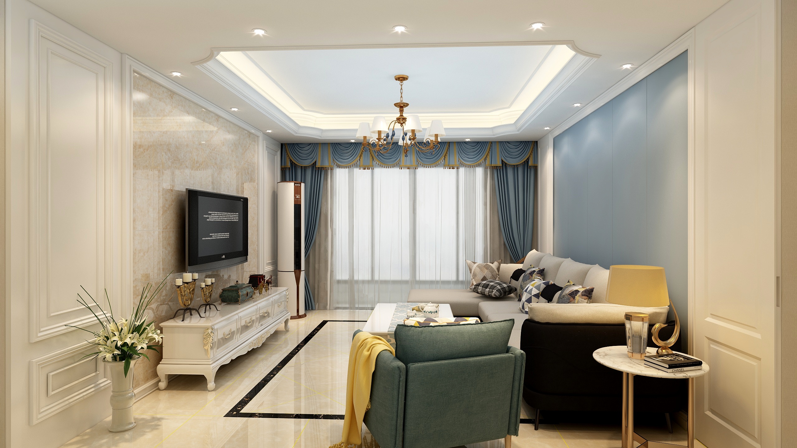 帝景天成兔宝宝全屋定制-神光花园平面布置-装修设计方案