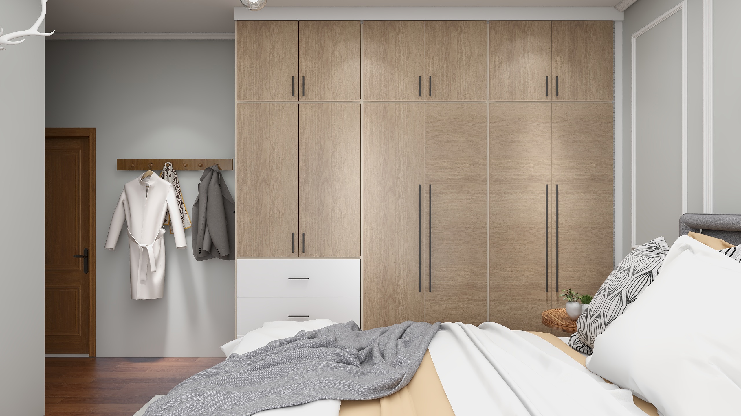 林绘画-汇豪城13栋401-装修设计方案