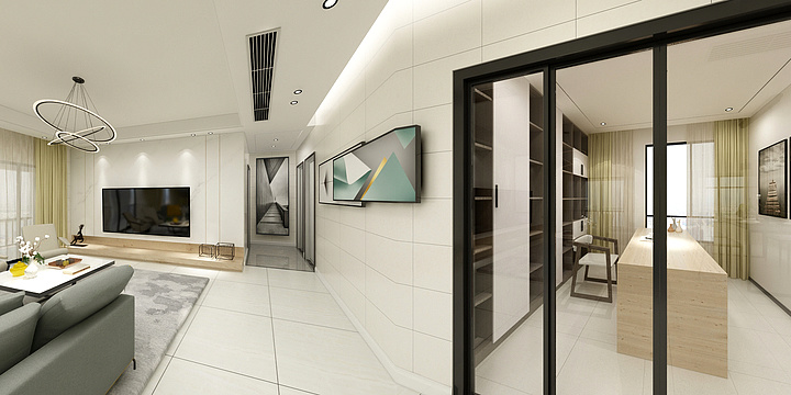 谭伟安-凤起兰亭陈先55-装修设计方案