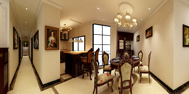 史天斌-金域央墅－欧式古典-装修设计方案