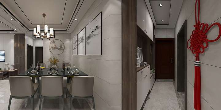 pfly520-龙城首府西单元2#东户(2)-装修设计方案