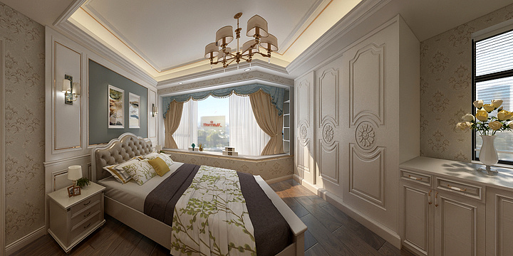 聆度设计-简欧风格洋房-装修设计方案