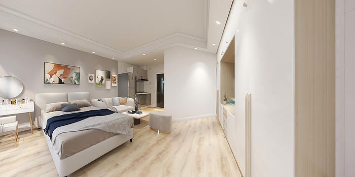 阿硕i-单身公寓（博雅居装饰）-装修设计方案