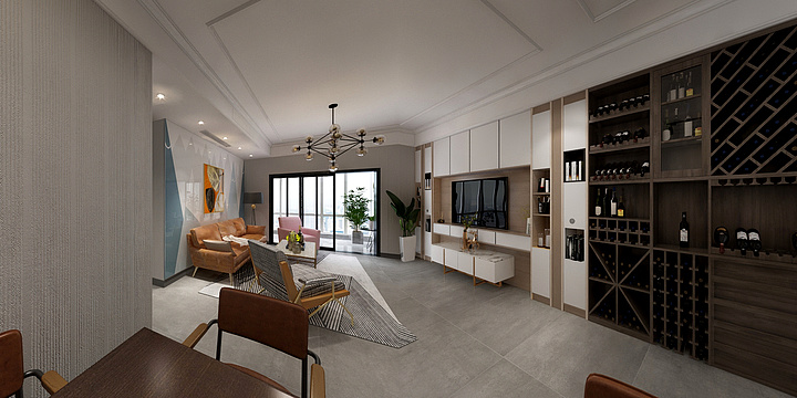 周怀林-温哥华牡丹花园小区-装修设计方案