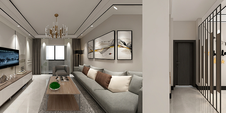 赵丽玮-厚德福城5-3-901-装修设计方案