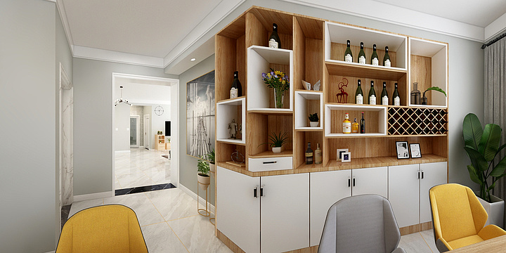 DieterYu-华盈悦府37#1-1101-装修设计方案