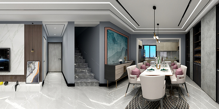 莫明先生-碧海雅苑李姐雅居-装修设计方案