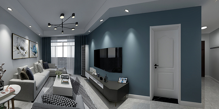 小琴琴的护花使者-东浜花苑 墙体图-装修设计方案