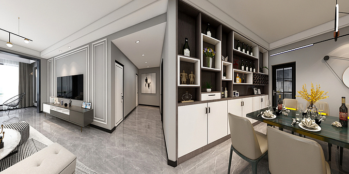 周设计18190373835-凯旋国际四期14-2-1501小-装修设计方案