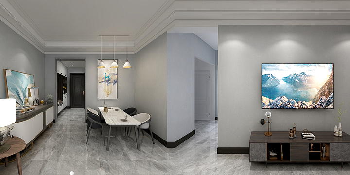 朱彦冰-绿都蓝湾89-装修设计方案