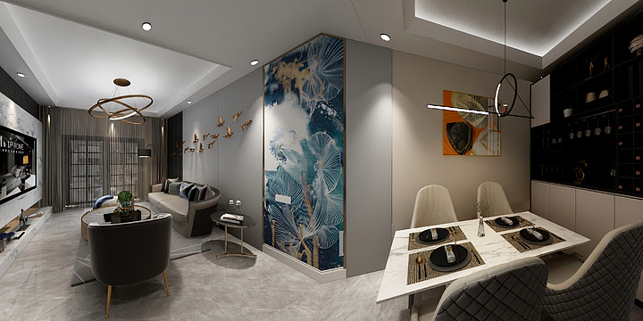 装饰设计258-五象明珠8#3102-装修设计方案