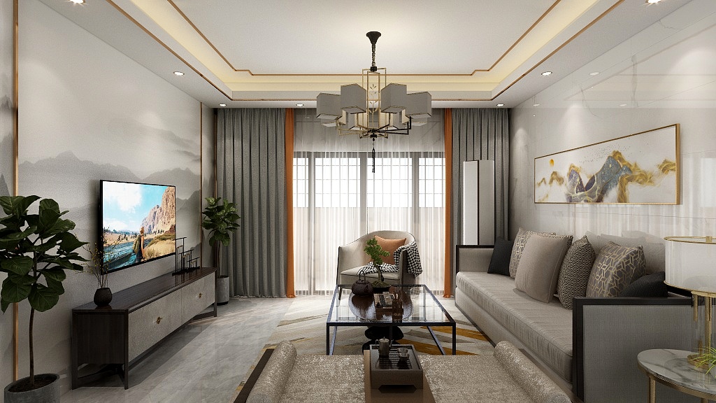 设计师丨郑焕俊-东江新城6-4-03-装修设计方案