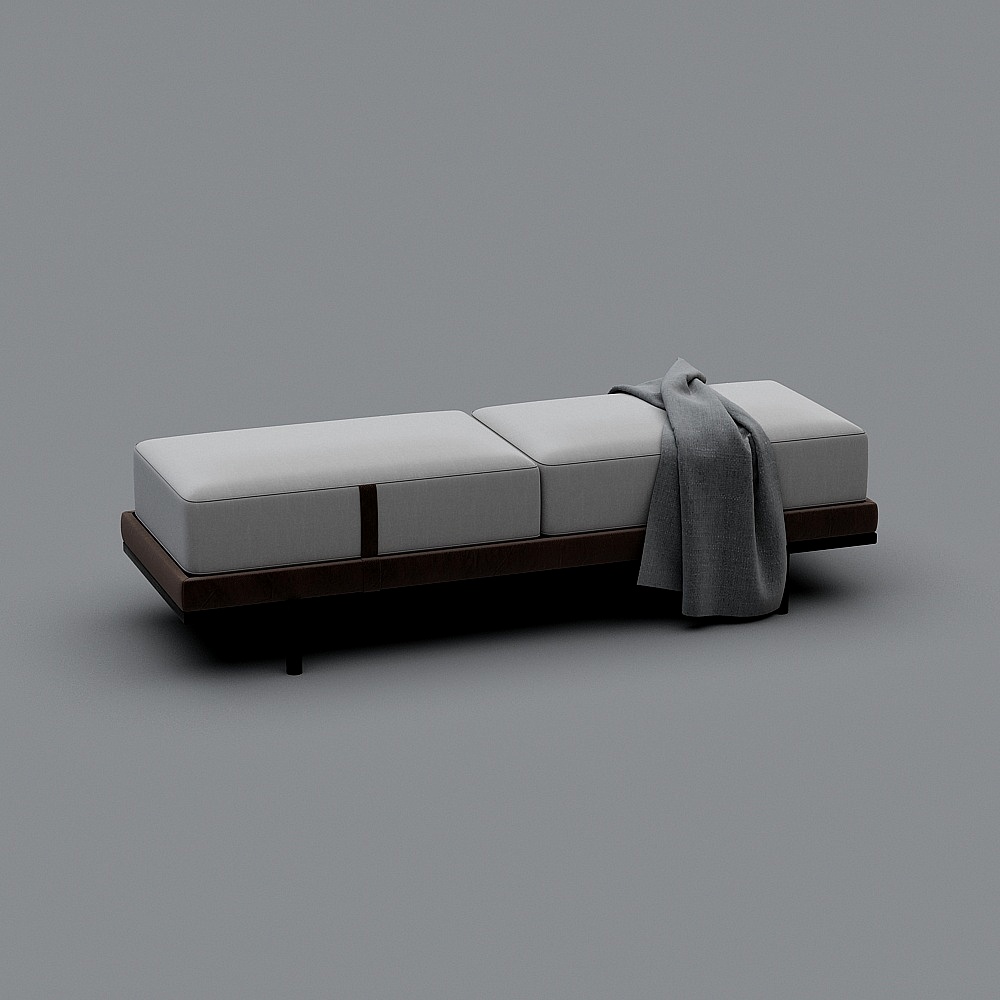 床尾凳-YB3D模型