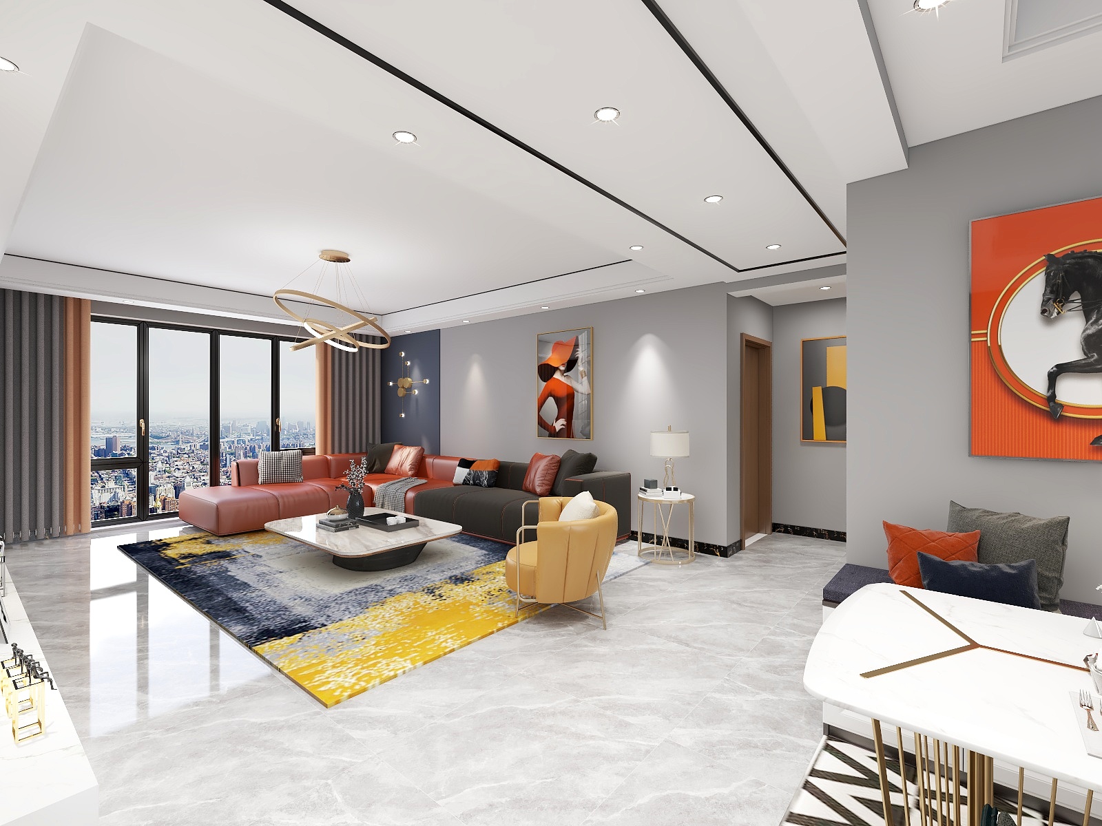 3456设计-湖境壹品于女士方案-装修设计方案