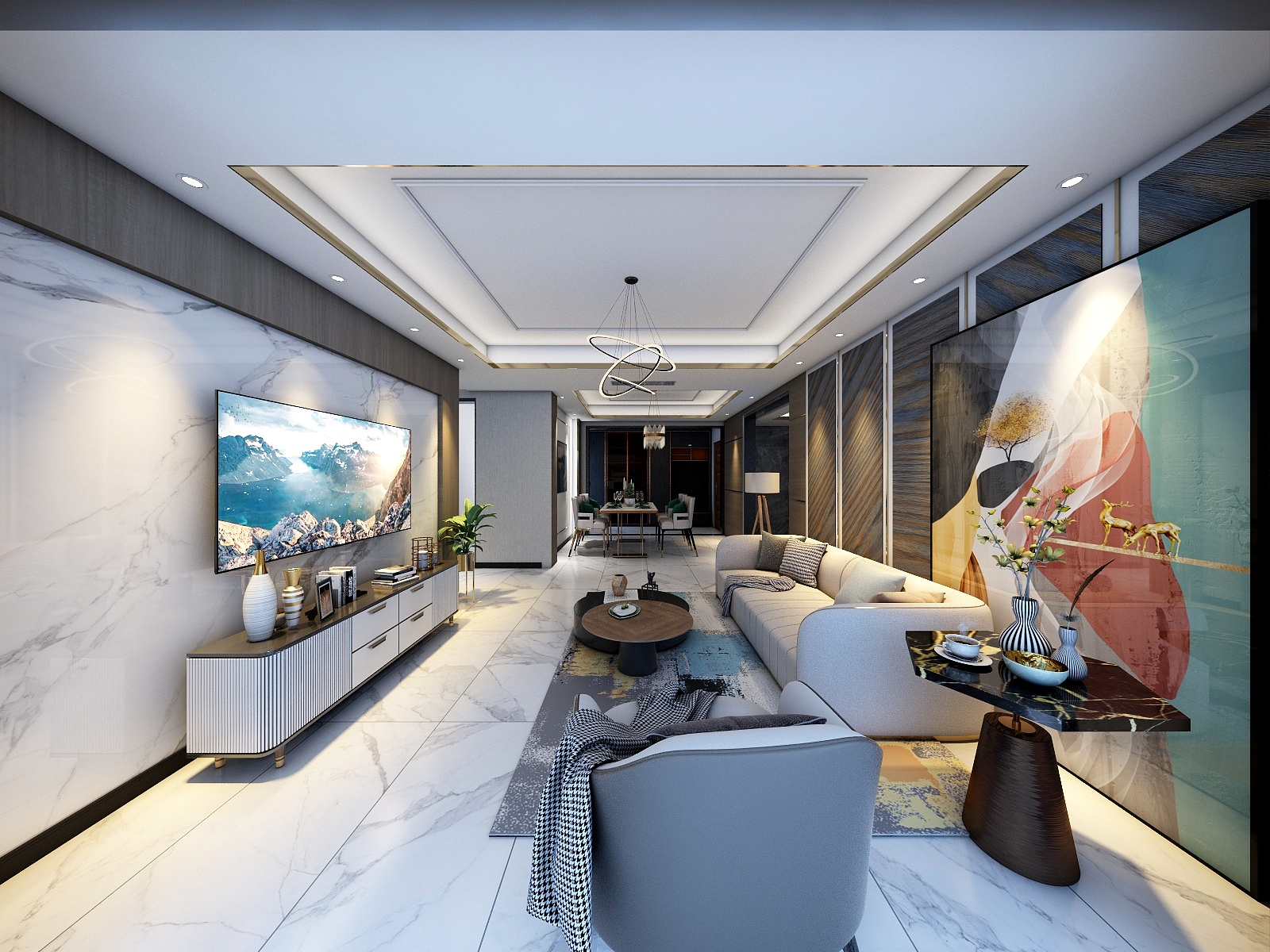 弋米空间设计-样板间-装修设计方案