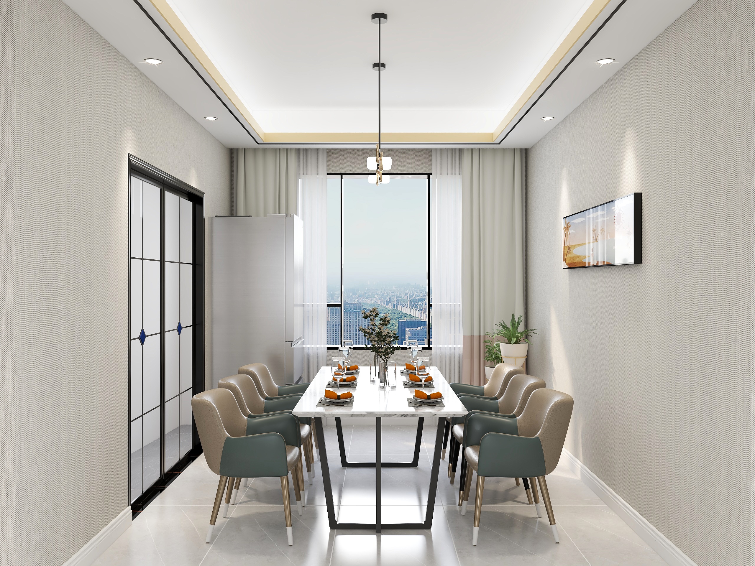 张鹏威-海燕天阙 7号楼 西户xiao-装修设计方案