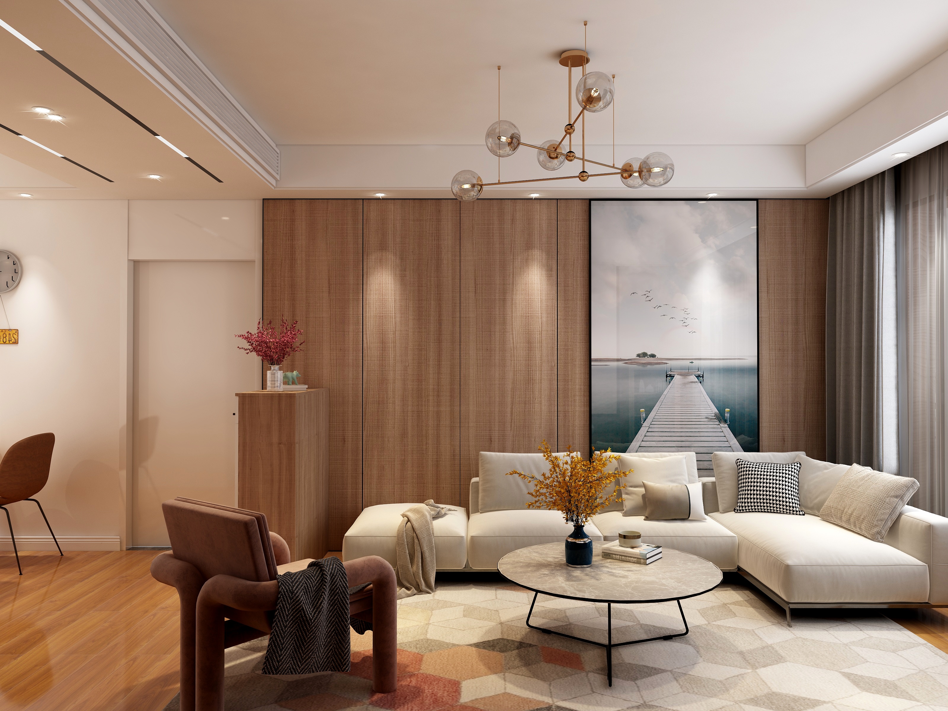 曾工1234-230m²复式（北欧）装修效果图