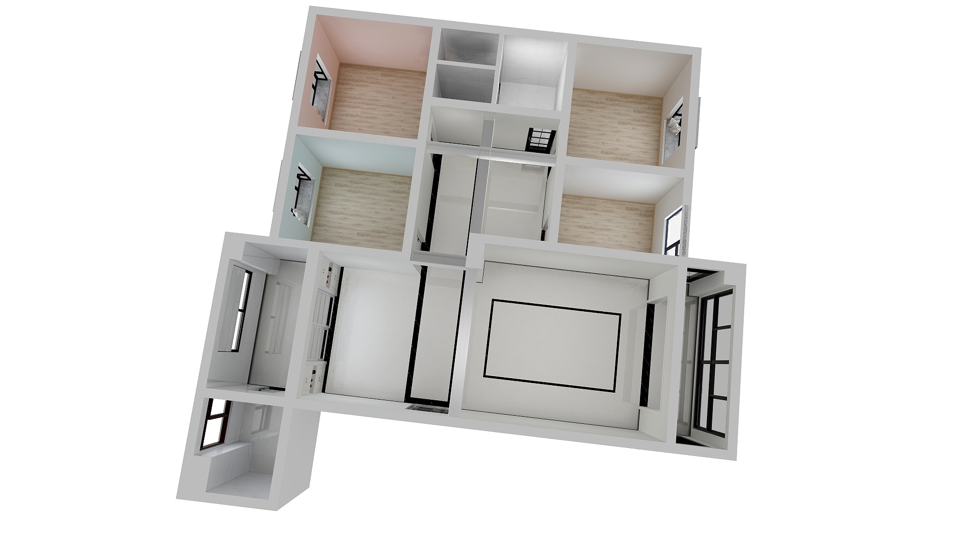 马敏都-曙光小区2栋2-302-装修设计方案