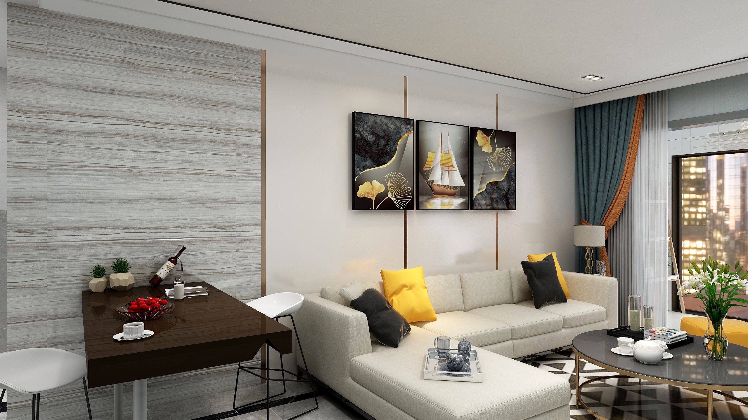 给生活比个耶-软装专业作业户型-装修设计方案