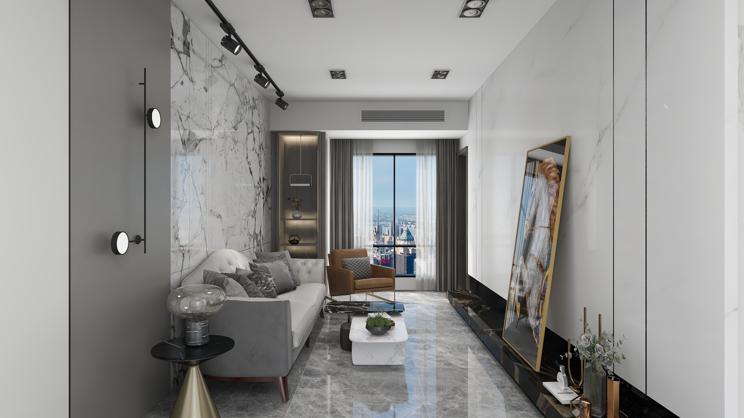 neverr-美式轻奢-装修设计方案