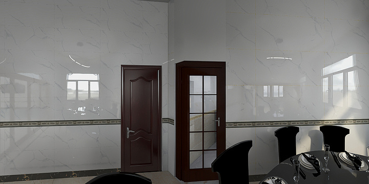 廖崇俊制作-刘元富别墅室内效果图-装修设计方案