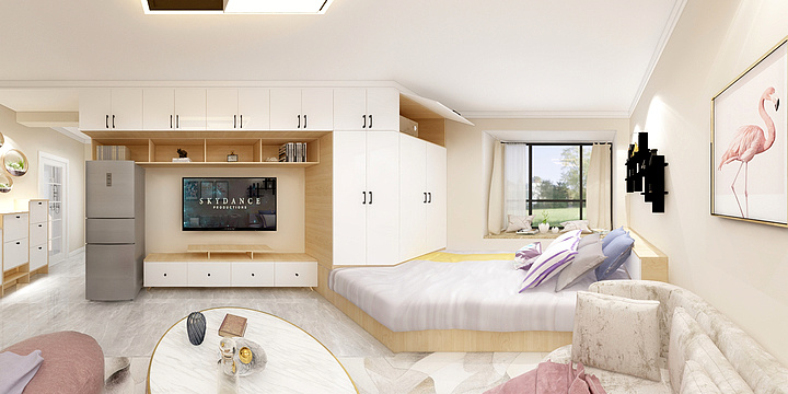 行走的蒲公英-直隶水郡2-2-1903闫姐-装修设计方案