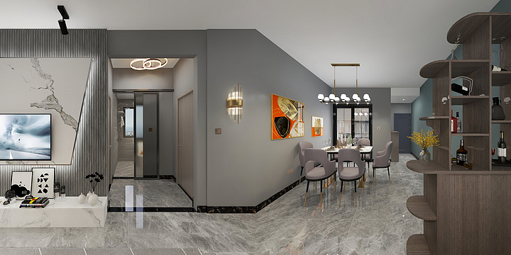 ----全案设计-红岭1期-装修设计方案