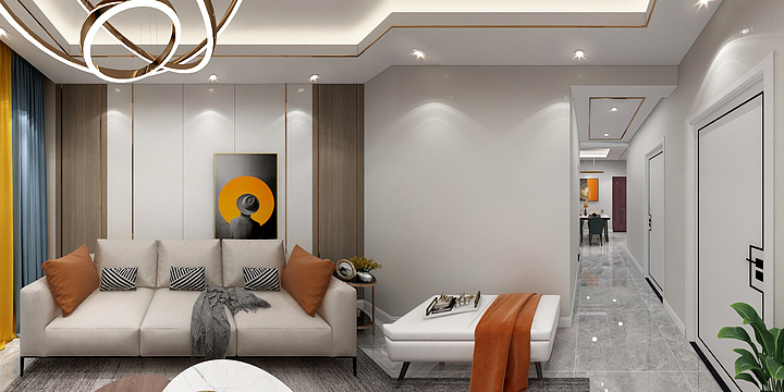 小丑CIUM-华南城90平现代轻奢-装修设计方案