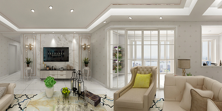 酷酷哒设计-御江名门14栋3号-装修设计方案