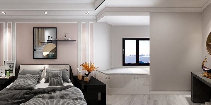 李-Design-【鲲鹏】滨湖120平方简约风-装修设计方案