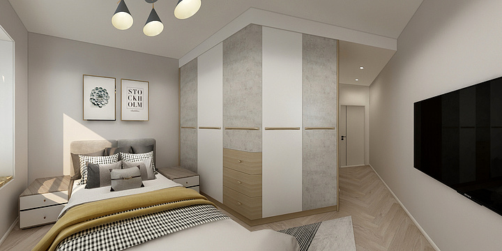 设计师_光辉-大唐汇120㎡闫先生-装修设计方案