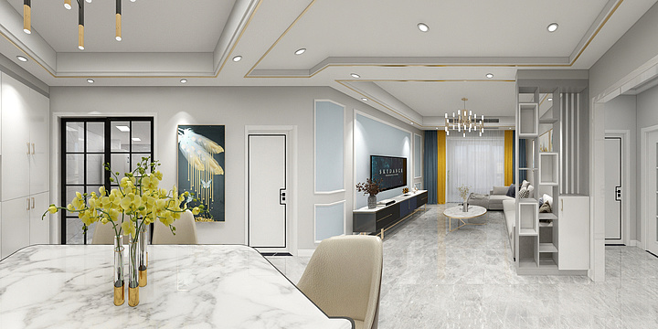 在水二方呢-承天壹号院2-2-903-0717-装修设计方案