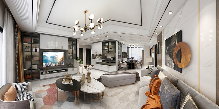 Amo南音-绿地花都140#2608-装修设计方案